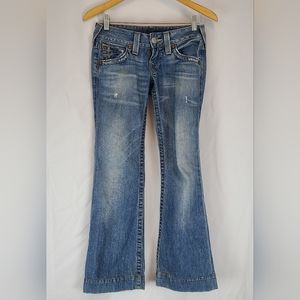 True Religion Blue Flare Jeans